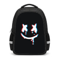 Blue Blur - White Helmet DJ Backpack