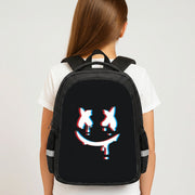 Blue Blur - White Helmet DJ Backpack 4