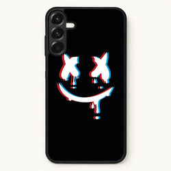 Blue Blur - White Helmet DJ Phone Case for Galaxy A57