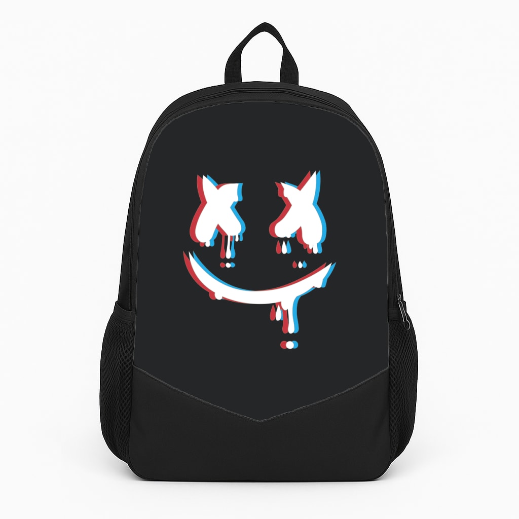 Blue Blur - White Helmet DJ Backpack