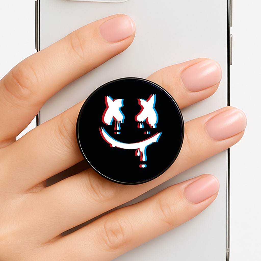 Blue Blur - White Helmet DJ FunGrip
