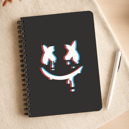 Blue Blur - White Helmet DJ Notepad