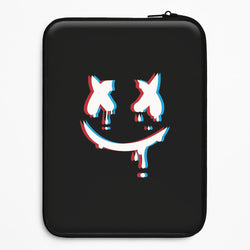 Blue Blur - White Helmet DJ Universal Laptop Sleeve
