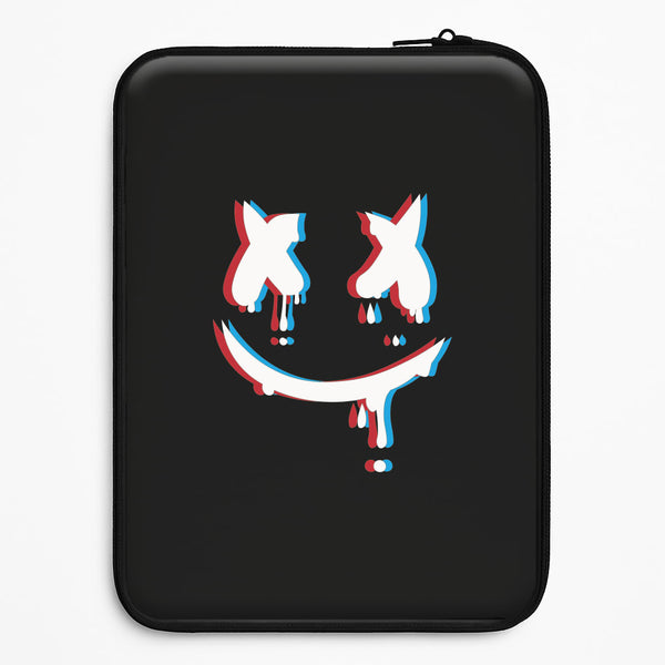 Blue Blur - White Helmet DJ Universal Laptop Sleeve