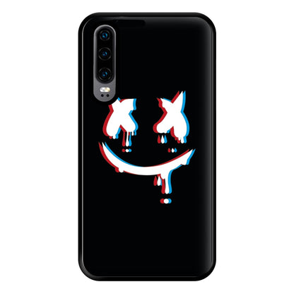 Blue Blur - White Helmet DJ Phone Case for Huawei P30