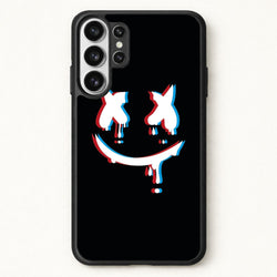 Blue Blur - White Helmet DJ Phone Case for Galaxy S26 Ultra