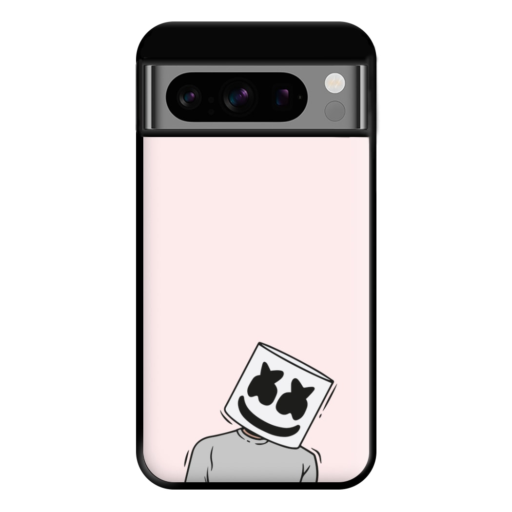 Grey Shirt - White Helmet DJ Phone Case for Google Pixel 8 Pro