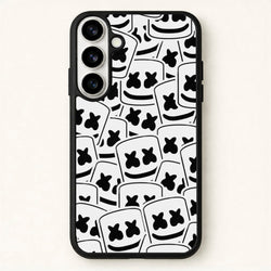 Collage - White Helmet DJ Phone Case for Galaxy S26
