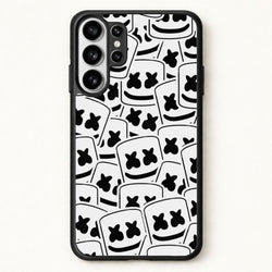 Collage - White Helmet DJ Phone Case for Galaxy S26 Ultra