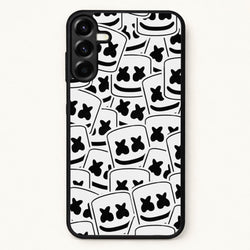 Collage - White Helmet DJ Phone Case for Galaxy A17