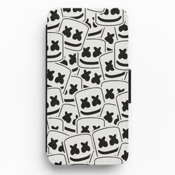 Collage - White Helmet DJ Flip / Wallet Phone Case
