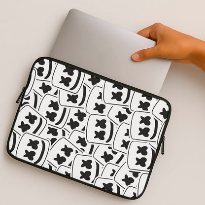 Collage - White Helmet DJ Laptop Sleeve