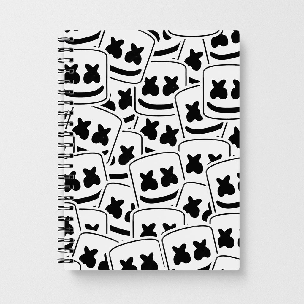 Collage - White Helmet DJ Notebook