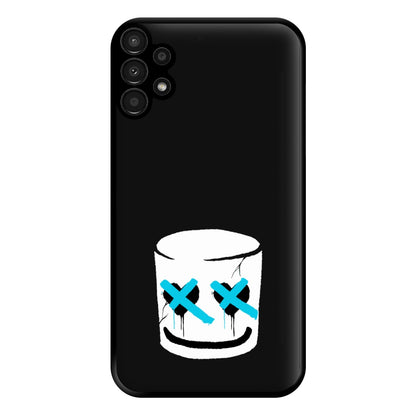 Blue Eyes - White Helmet DJ Phone Case for Galaxy A13