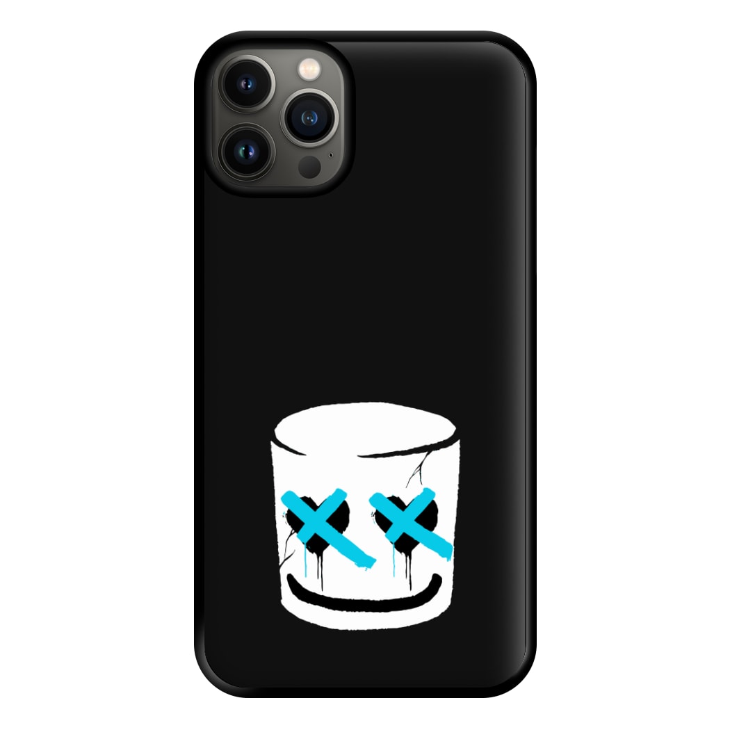 Blue Eyes - White Helmet DJ Phone Case for iPhone 13