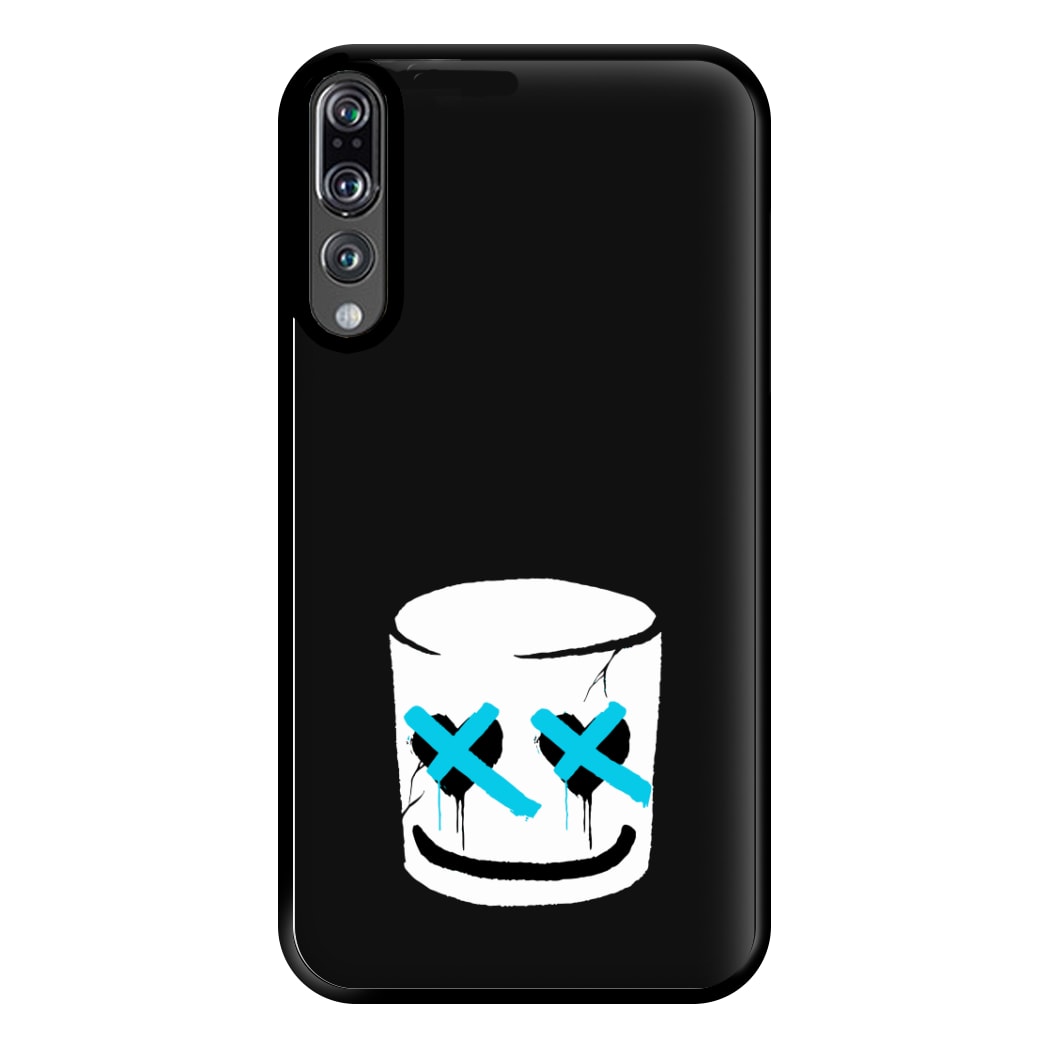 Blue Eyes - White Helmet DJ Phone Case for Huawei P20 Pro