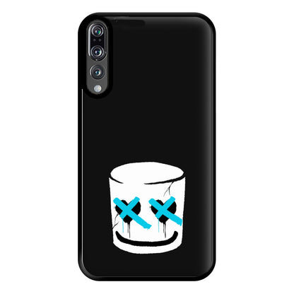 Blue Eyes - White Helmet DJ Phone Case for Huawei P20 Pro