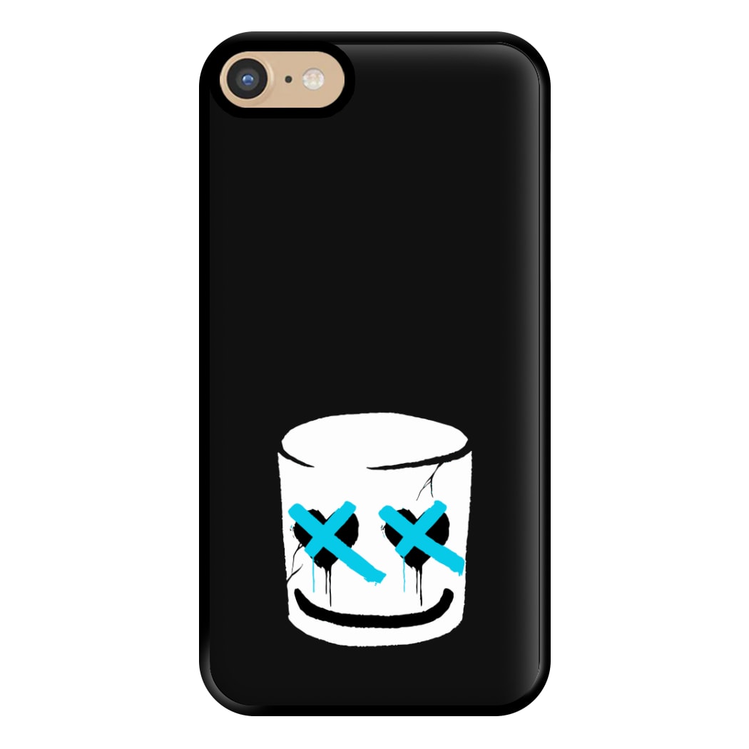 Blue Eyes - White Helmet DJ Phone Case for iPhone 6 / 7 / 8 / SE