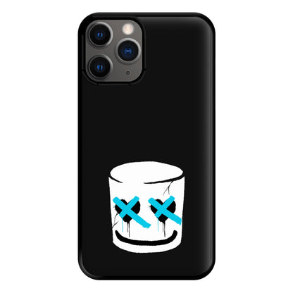 Blue Eyes - White Helmet DJ Phone Case for iPhone 12 Pro Max