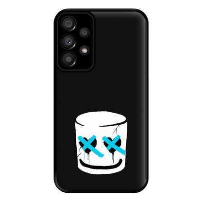 Blue Eyes - White Helmet DJ Phone Case for Galaxy A33