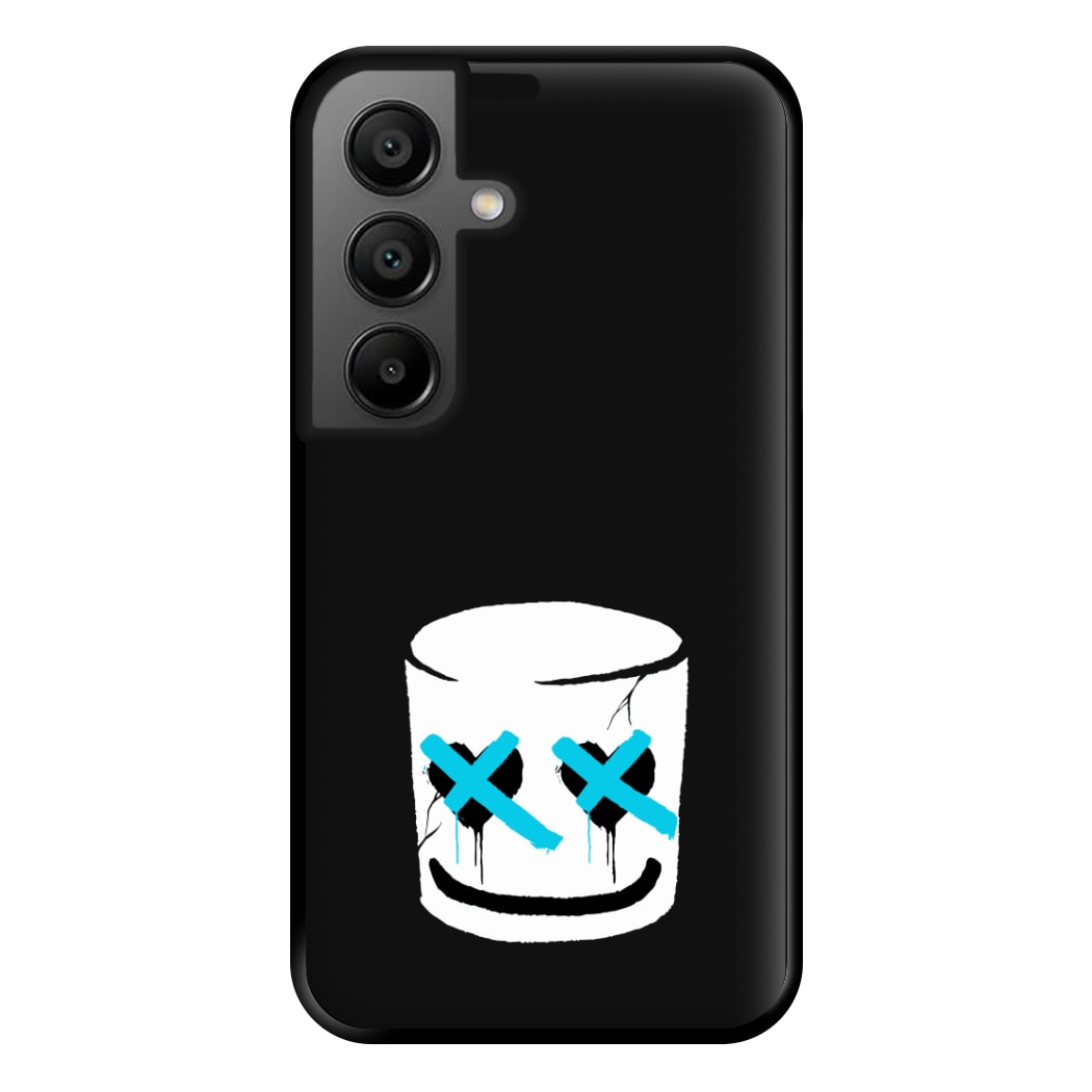 Blue Eyes - White Helmet DJ Phone Case for Google Pixel 8