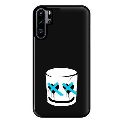 Blue Eyes - White Helmet DJ Phone Case for Huawei P30 Pro