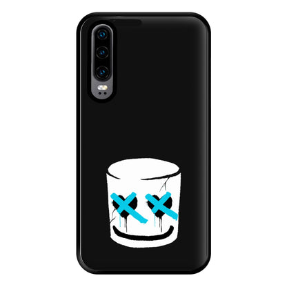 Blue Eyes - White Helmet DJ Phone Case for Huawei P30