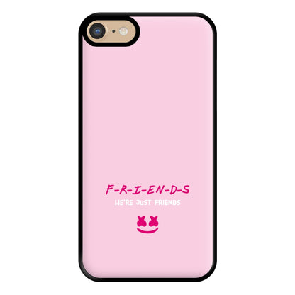 We're Just Friends - White Helmet DJ Phone Case for iPhone 6 / 7 / 8 / SE