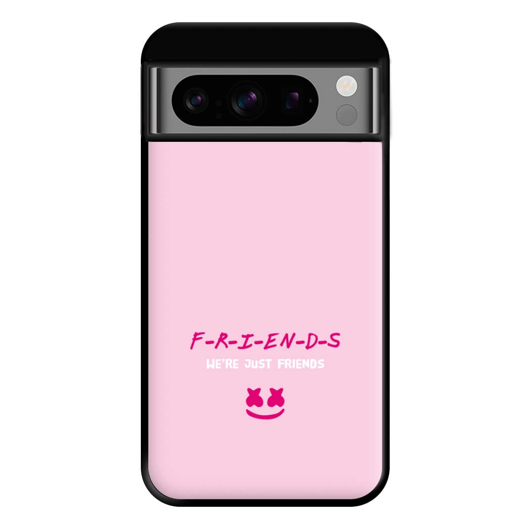 We're Just Friends - White Helmet DJ Phone Case for Google Pixel 8 Pro