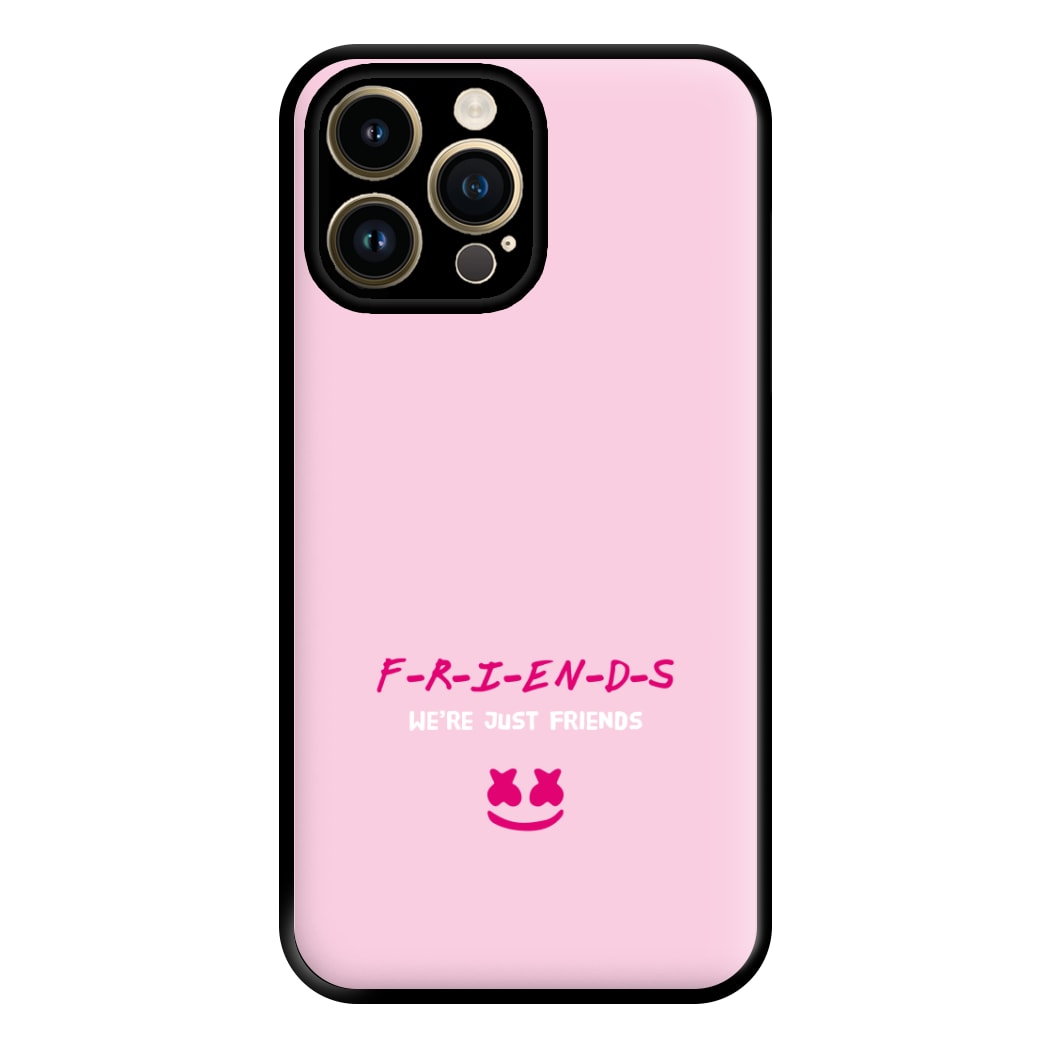 We're Just Friends - White Helmet DJ Phone Case for iPhone 14 Pro Max