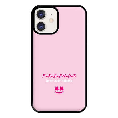 We're Just Friends - White Helmet DJ Phone Case for iPhone 11