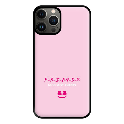 We're Just Friends - White Helmet DJ Phone Case for iPhone 11 Pro Max