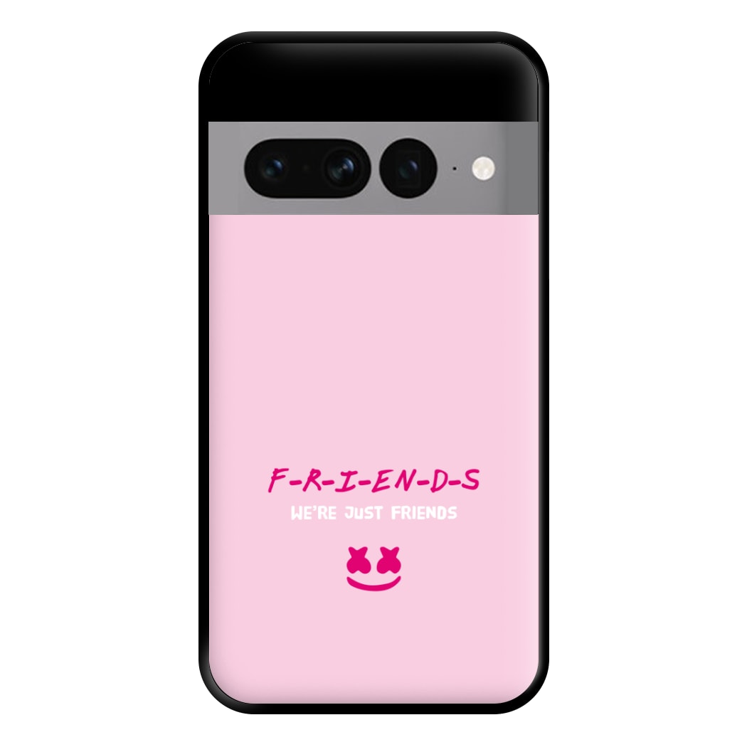 We're Just Friends - White Helmet DJ Phone Case for Google Pixel 7 Pro