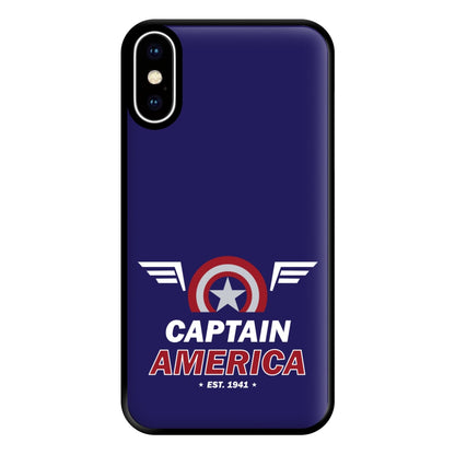 Captain Est 1941 Phone Case for iPhone XS Max