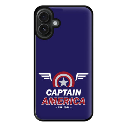 Captain Est 1941 Phone Case for iPhone 16 Plus