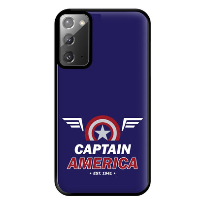 Captain Est 1941 Phone Case for Galaxy Note 20 Ultra