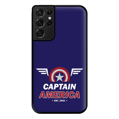 Captain Est 1941 Phone Case for Galaxy S21 Ultra