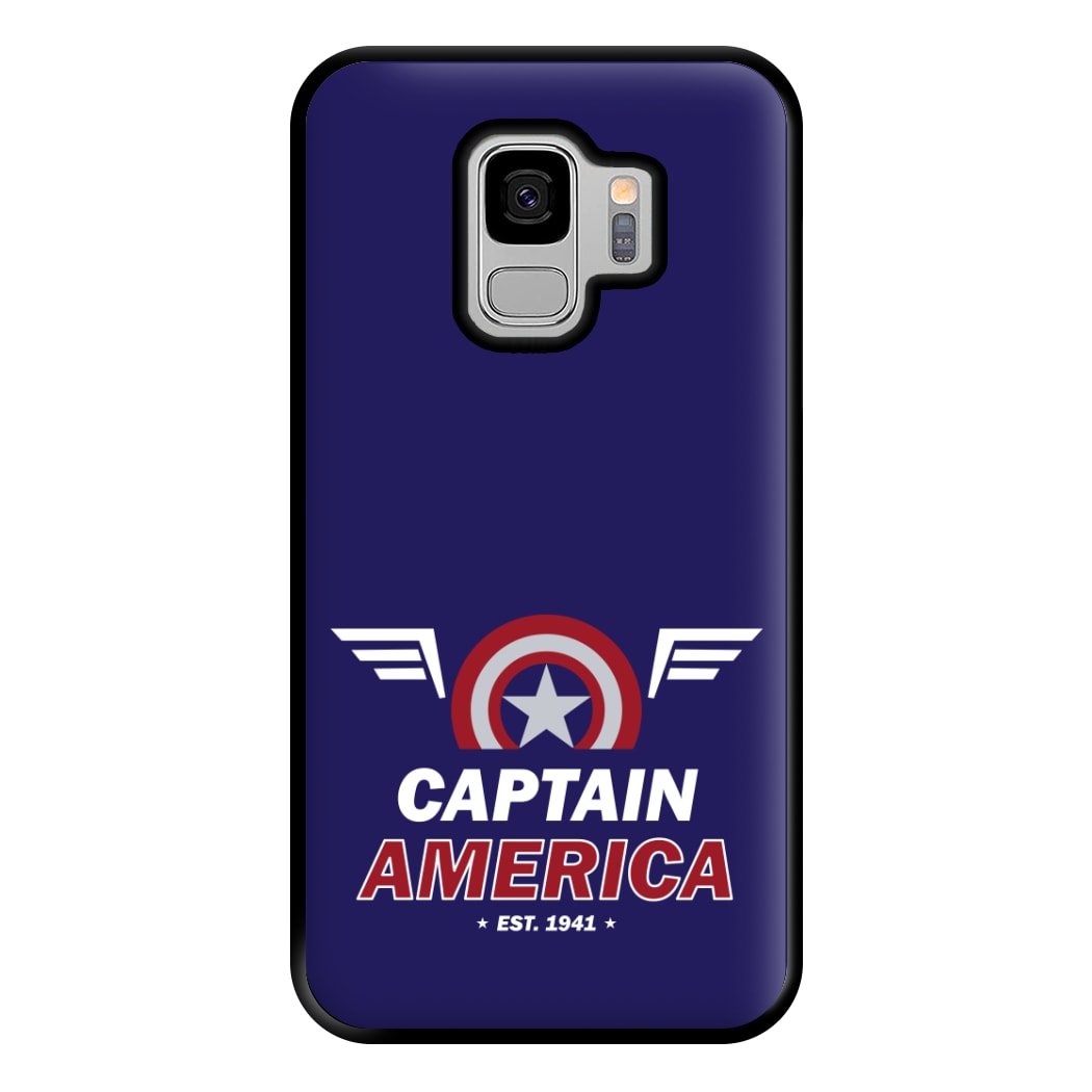 Captain Est 1941 Phone Case for Galaxy S9 Plus