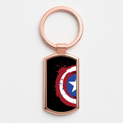 The Shield Rose Gold Keyring