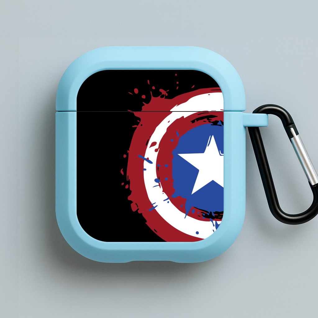 The Shield Blue AirPods Case