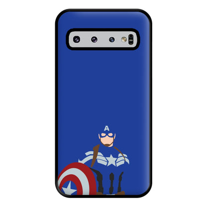 Captain Rogers Phone Case for Galaxy S10 Plus