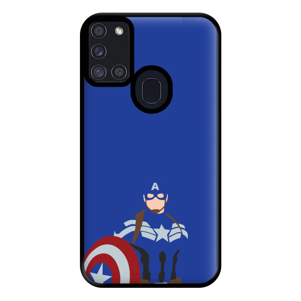 Captain Rogers Phone Case for Galaxy A21s