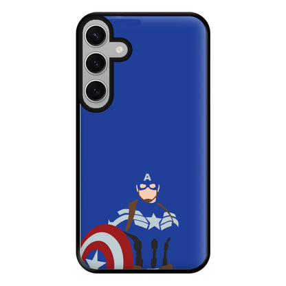 Captain Rogers Phone Case for Galaxy S24FE