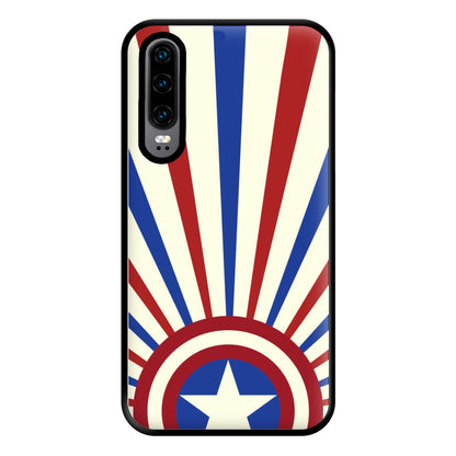 Shield And Stripes Phone Case for Huawei P30