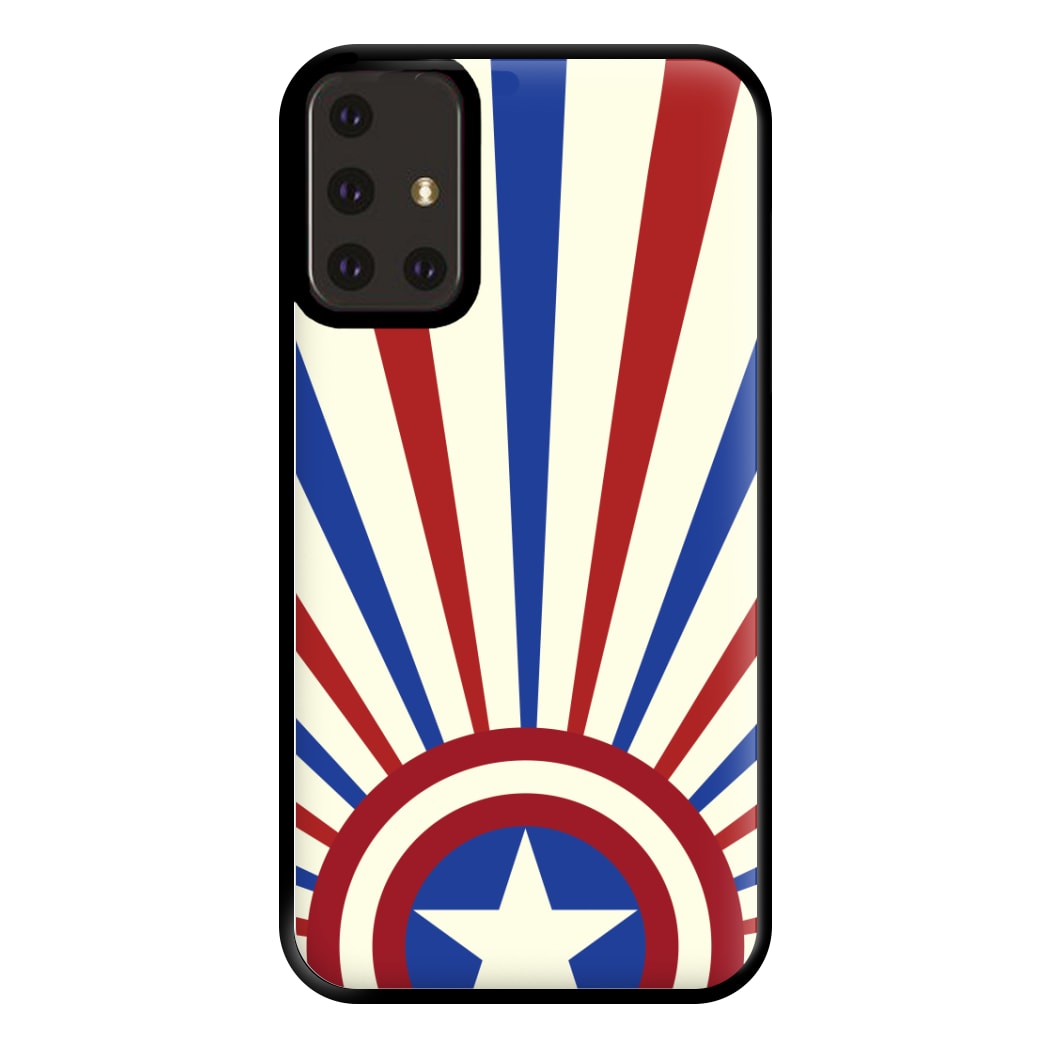 Shield And Stripes Phone Case for Galaxy A71