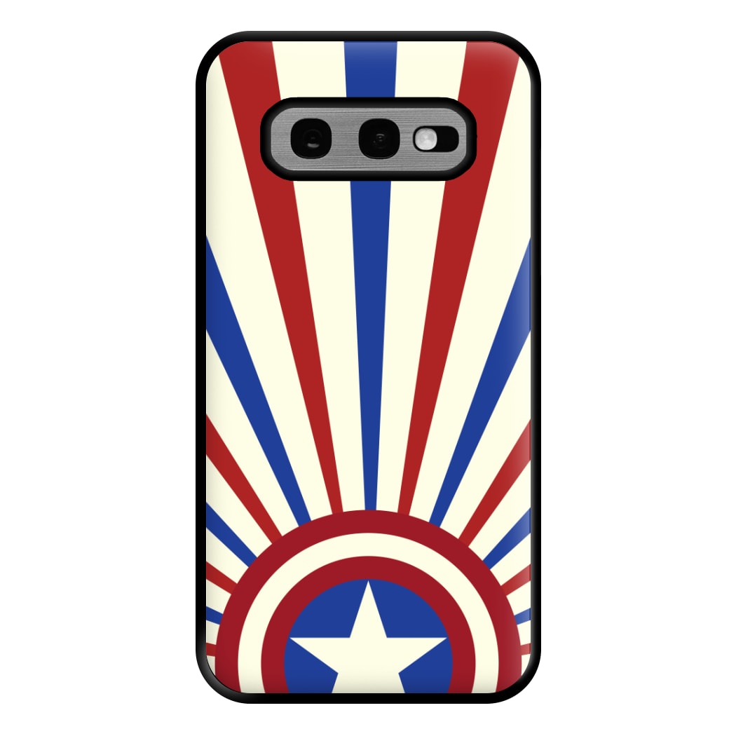 Shield And Stripes Phone Case for Galaxy S10e