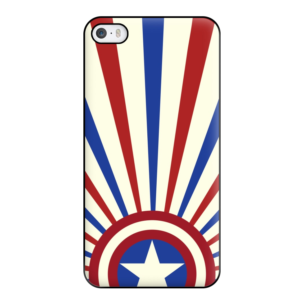 Shield And Stripes Phone Case for iPhone 5 / 5s / SE 2016