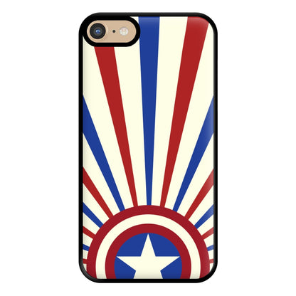 Shield And Stripes Phone Case for iPhone 6 / 7 / 8 / SE