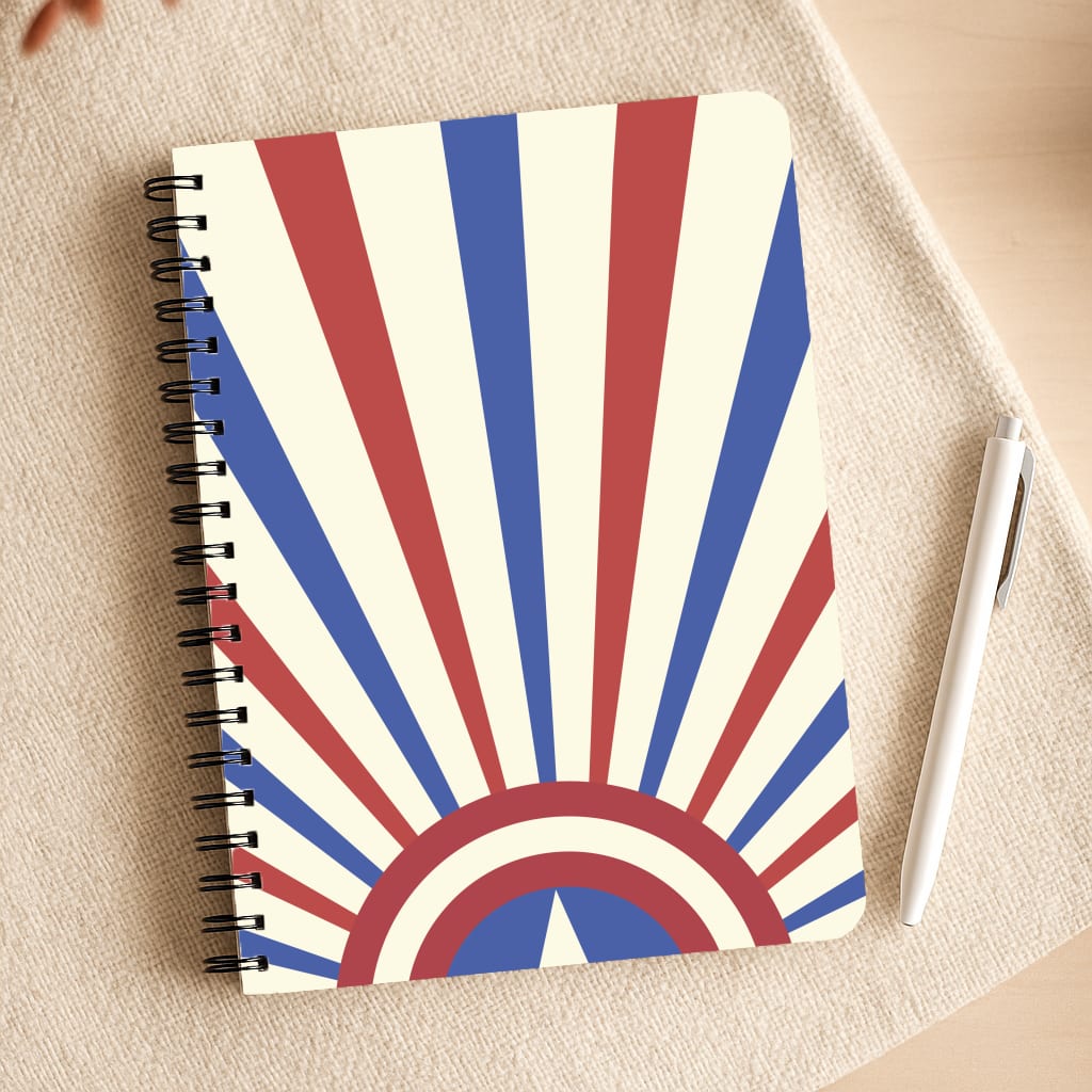 Shield And Stripes Notepad