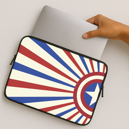 Shield And Stripes MacBook Case